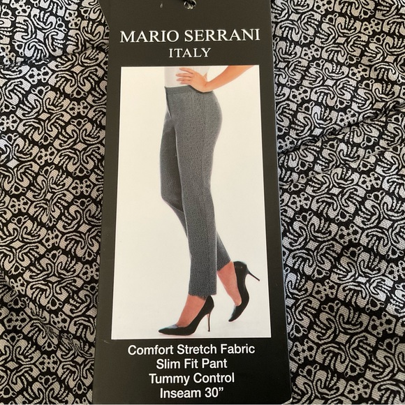 Mario Serrani Ladies Slim Fit Pant - Picture 4 of 7